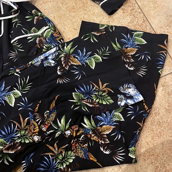 Zara Tropical Print Jumpsuit - Picture 4 of 7